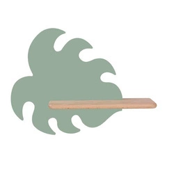 Kinkiet IQ KIDS MONSTERA z półką, 21-00941, zielony, 5W LED, 4000K