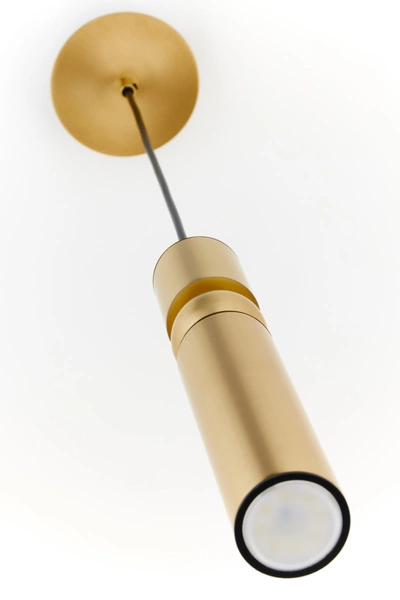 Nowoczesna Lampa wisząca ALAS wys. 120cm 1xG10 14W IP20 | Złoty