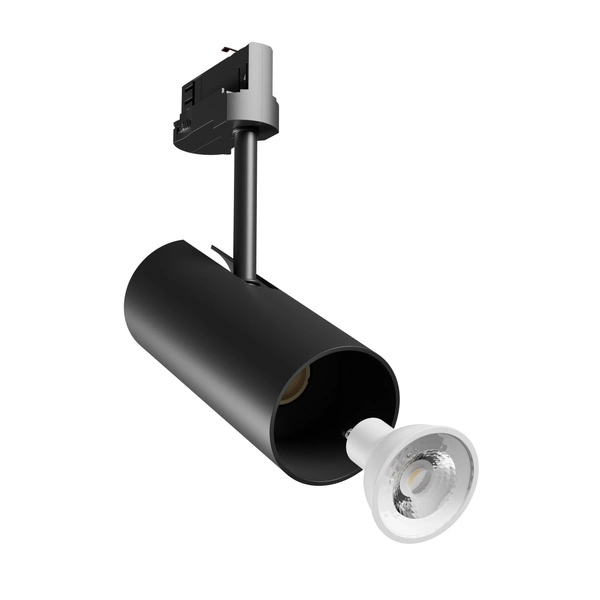 MADARA LIBRA GU10 NA SZYNOPRZEWÓD 230V 65X160X232 CZARNY