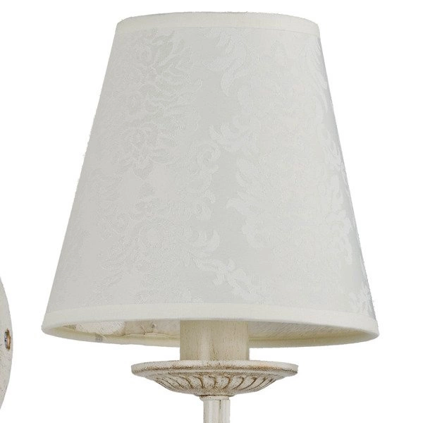 Kinkiet ALFA IRMA BIAŁY 1xE14 26cm | 20910