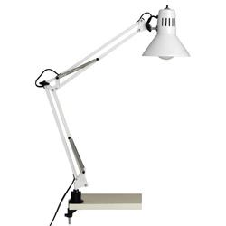 Lampa stojąca Brilliant Hobby 1x40W E27 Biały Metal