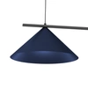 Lampa wisząca CAPITAL BLACK/NAVY BLUE 2XGX53