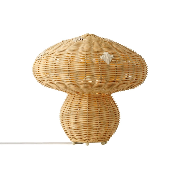Lampa stołowa ALLIE E27 Rattan | Naturalny