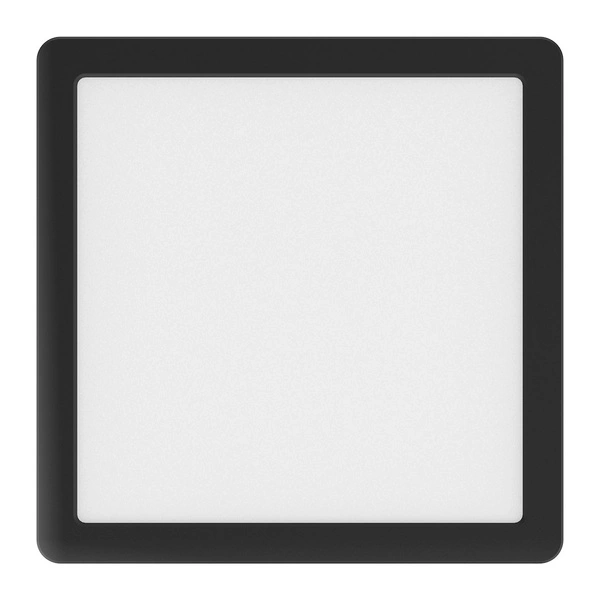 Plafon Evora Czarny Square 12W 3CCT