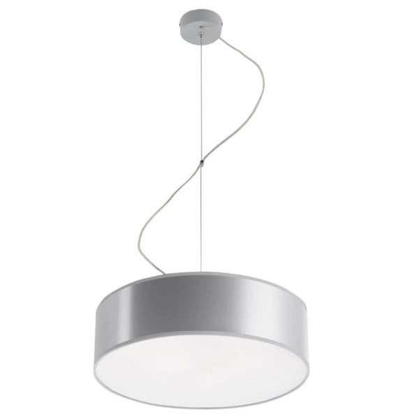 Lampa Wisząca ARENA 35 PVC Stal szary 2 x 15W LED, SL.0116