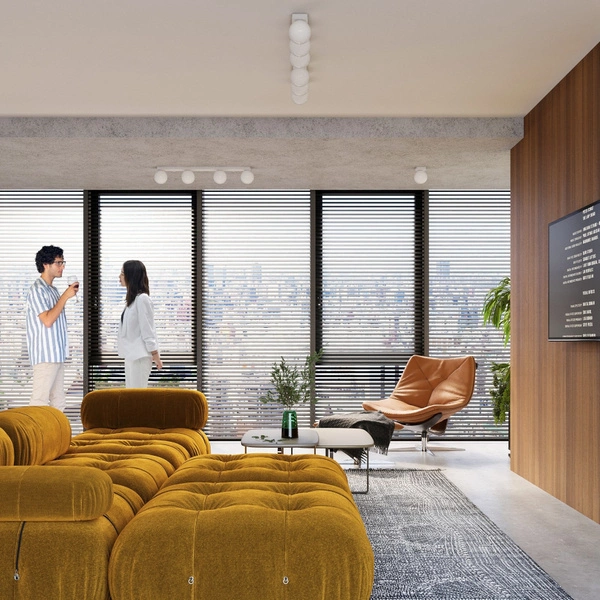 Plafon YOLI 2, biały, 2x40W G9, SL.1147