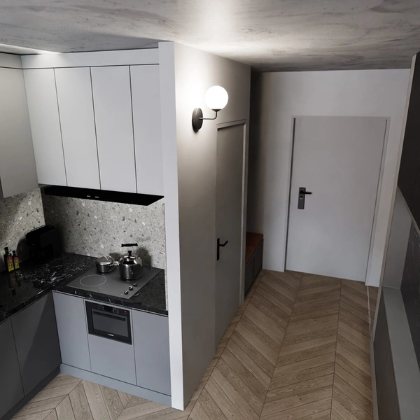 Kinkiet Emibig PREGOS K1 Czarny 670/K1