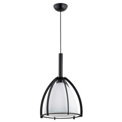 Lampa wisząca ALFA POMA DREWNIANA 1xE27 30cm | 61363