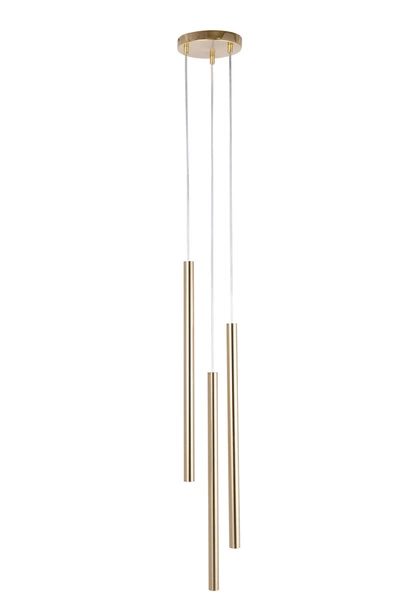 Lampa Sigma SOPEL PREMIUM 3 KOŁO złoty szczotkowany 40958