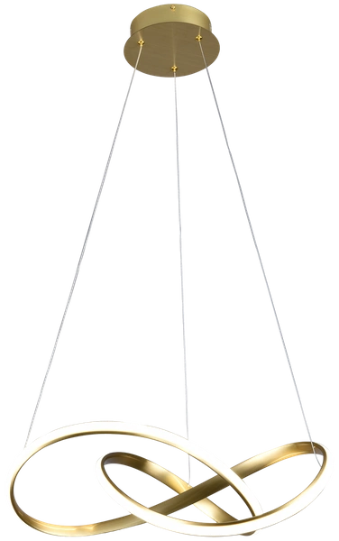 Lampa wisząca CAPPIO, ML6772, złota, 36W LED, barwa neutralna 4000K