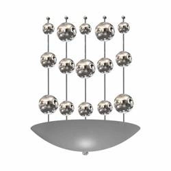 Kinkiet PERLA SILVER, 10W LED, barwa neutralna 4000K, ML855