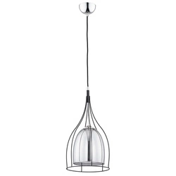 Lampa wisząca ALFA VITRO MIRROR CHROM 1xE27 23cm | 60564