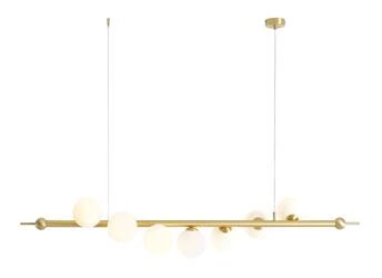 Aldex LAMPA WISZĄCA WAVE 7 BRASS 1115T40