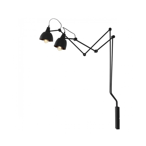 Aldex Kinkiet AIDA 2, 842D, czarny, 2x60W E27