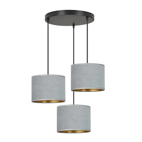 Lampa wisząca Emibig HILDE 3 BL PREMIUM GRAY 1050/3PREM