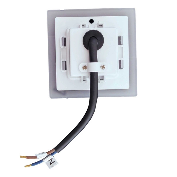 Lampa wpuszczana LED barwa neutralna DECENTLY IP44 2.5W | czarny