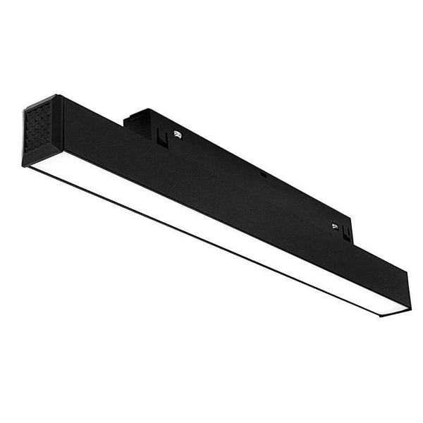 Oprawa magnetyczna pasek LED 30cm DDCX-GF300 12W 3000K | B | czarny