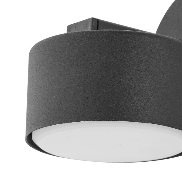 Kinkiet do salonu DALLAS GX53 10W LED dł. 11,5cm | czarny 6240