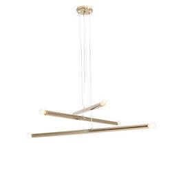 Aldex Lampa wisząca TUBO 6, 1072K30, złota 6x40W E14