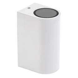PARETE GU10 X2 DWUKIERUNKOWY KINKIET 250V IP54 150 x 73 x 95mm BIAŁY