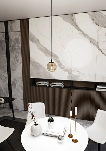 Lampa wisząca Emibig COSMO 1 BL MIODOWY 713/1