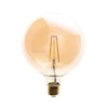 Żarówka Filamentowa LED, E27, G125, 6W, barwa ciepła 2700K, 700lm, Amber
