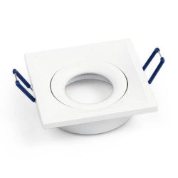 Oprawa wpuszczana oczko sufitowe CROSTI QUBO SQ biały szer. 8,2cm