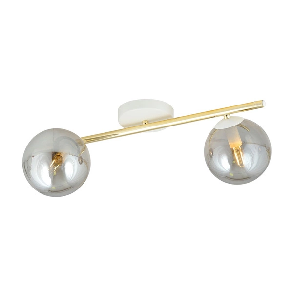 Lampa sufitowa Emibig SPLENDI 2 WH GRAFIT 1247/2
