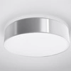Plafon Arena 45 trzy punktowy stal szara PVC 15W LED, SL.0125