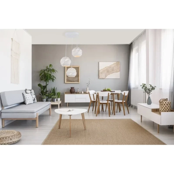 Lampa wisząca PALERMO śr. 49cm 3xE27 | biały