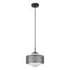 Stylowa lampa wisząca Leilani PND-43445-1L-GR | Szara