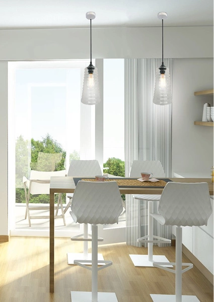 Lampa wisząca MANILA 31-51240 klosz bezbarwny 1x60W E27