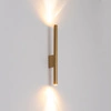 Kinkiet LASER WALL 40cm 2xG9 | złoty 10562