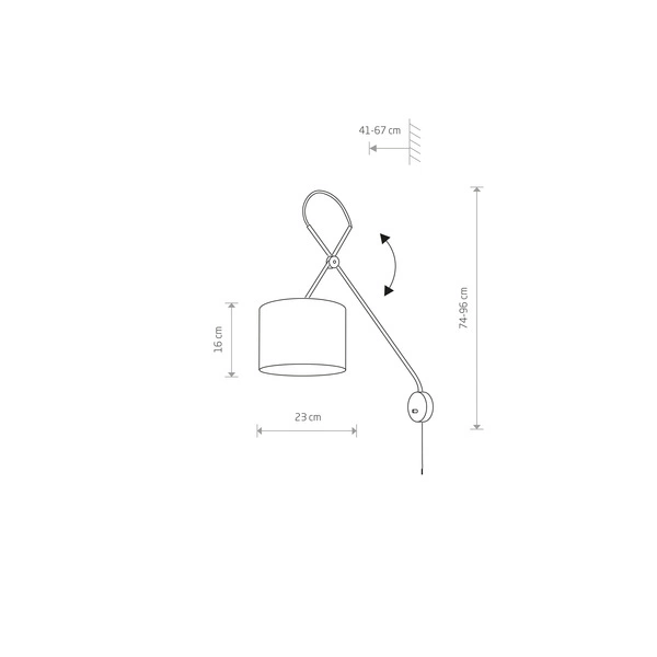 Kinkiet VIPER WHITE 6512