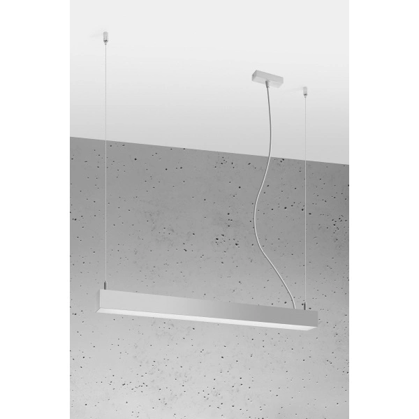Lampa wisząca PINNE 650 ALUMINIUM 22W barwa ciepła 3000K TH.031