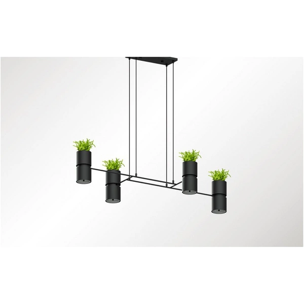 Lampa wisząca KUKKIA TH.004, czarna, 4x40W GU10/ES111