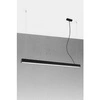 Lampa wisząca PINNE 1170 CZARNA 38W barwa neutralna 4000K TH.069