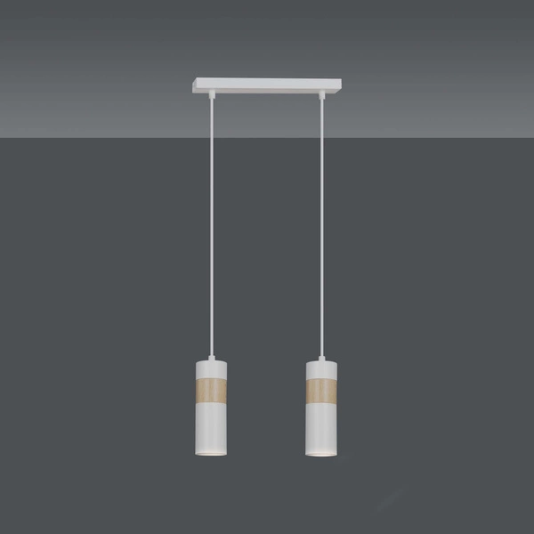 Lampa wisząca Emibig AKARI 2 Biały 733/2