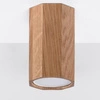 Drewniana tuba plafon ZEKE 10 dąb SL.1033 śr 6cm
