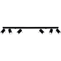 Plafon RING 6 punktowy Stal kolor czarny 40W, SL.0334