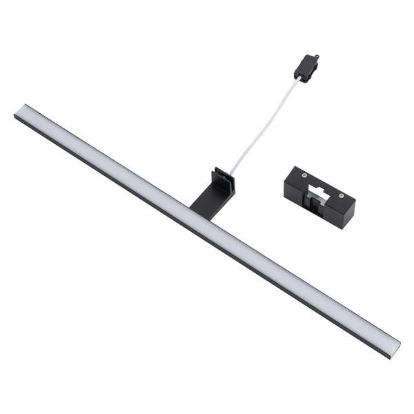 Kinkiet CEZANNE LED WHITE L 80cm 15W barwa neutralna 4000K IP44 | czarny 10678