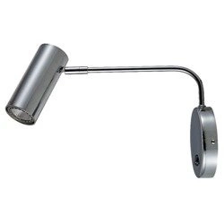 LAMPA ŚCIENNA TUBO WL KINKIET CHROM