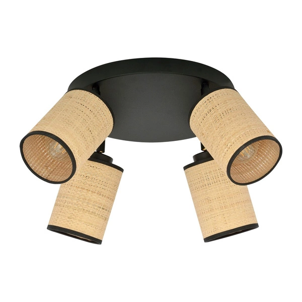 Lampa sufitowa Emibig YOGA 4 PREMIUM Czarny 1151/4PREM