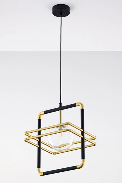 Nowoczesna Lampa wisząca FIORI wys. 115cm 1xG9 14W IP20 | Złoty