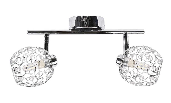 Lampa sufitowa/ścienna HORUS listwa 92-19141 chrom 2xG9