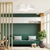 Nowoczesna lampa sufitowa MONA WHITE 3443 5xE27 3443
