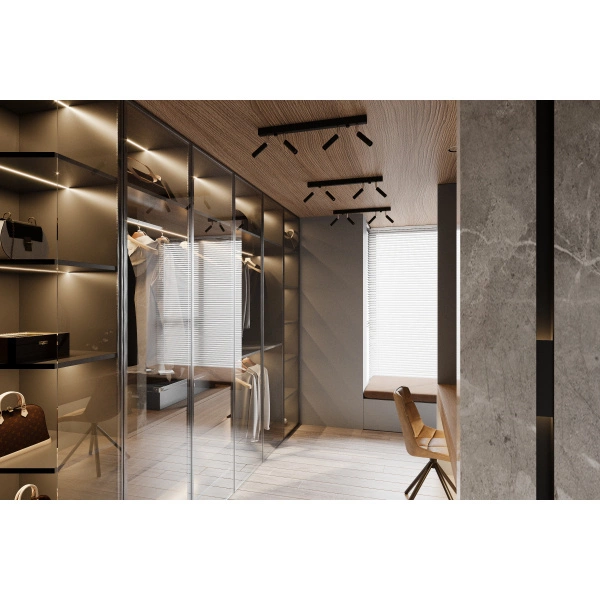 Nowoczesna lampa sufitowa EYETECH 4 SL.0900 czarna 4xG9