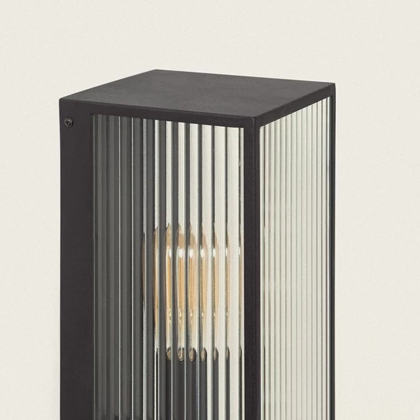 Kinkiet Ścienny zewnętrzny Czarny Klasyczny E27 Abruzzo Michael E27 45cm