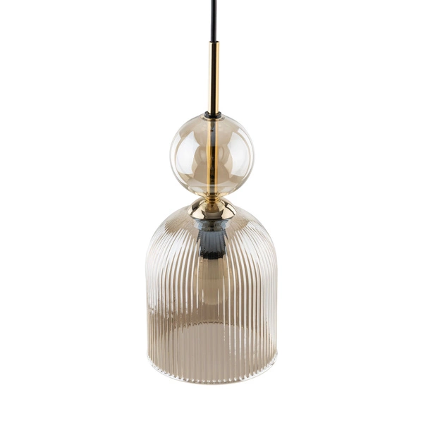 SOPHIA COGNAC LAMPA WISZACA 1XE14
