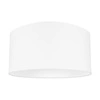 Abażur Cylinder E27 H30 Biała Tkanina A0624